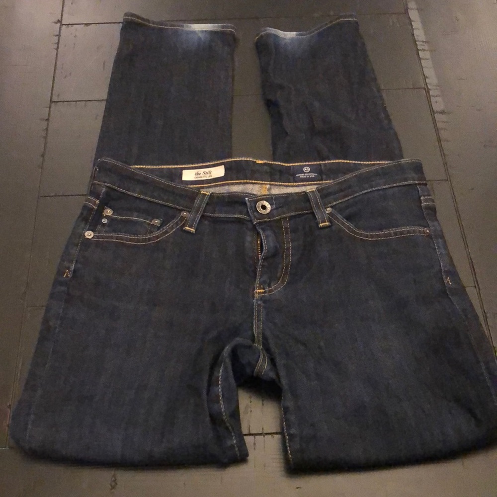 AG The Stilt Cigarette Leg Jeans Sz 28R
